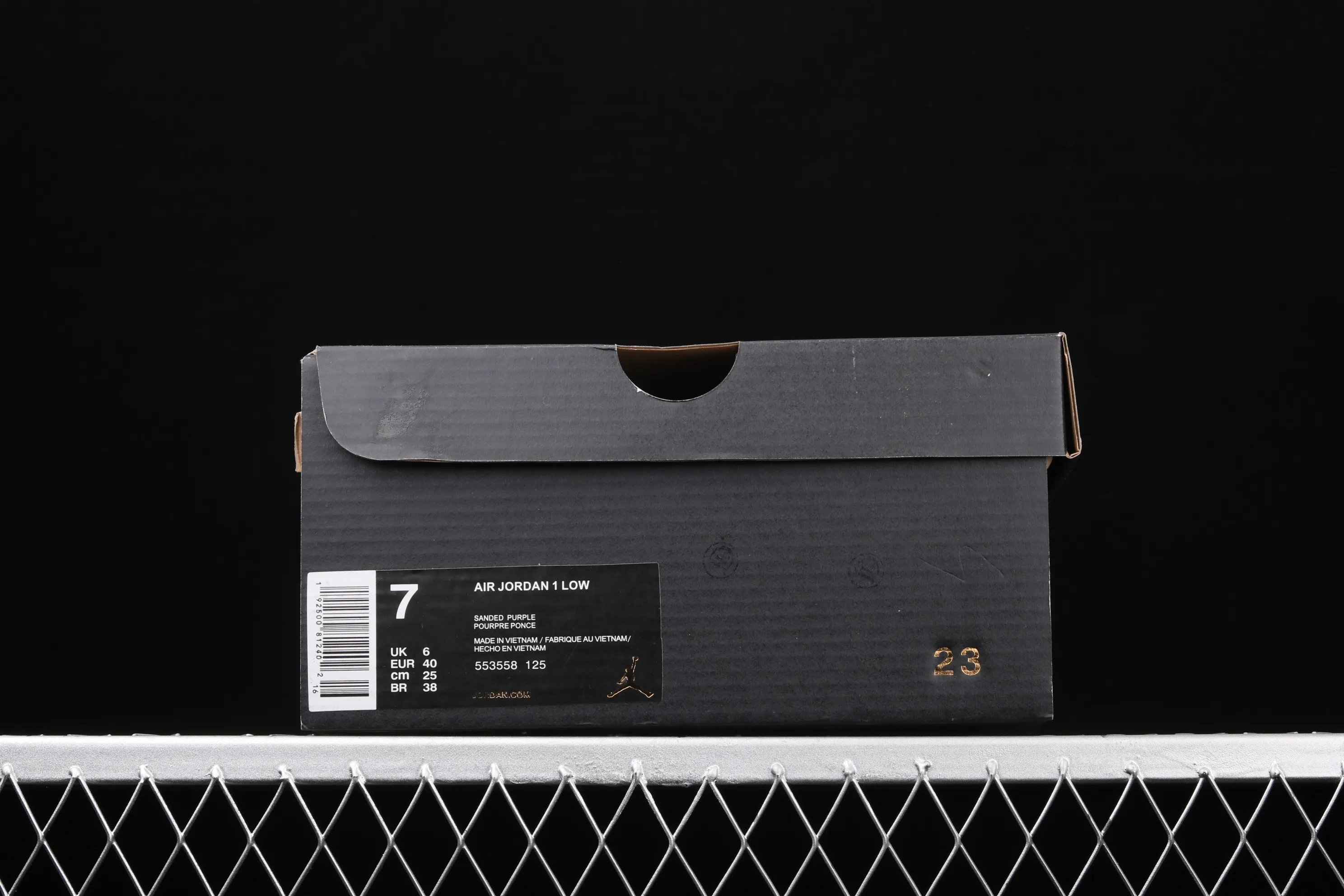 All categories Air Jordan Jordan series basketball shoes Air Jordan 1 Low New version Air Jordan 1 Low Court Purple AJ1 Joe 1 low top suede black purple toe 553558-125